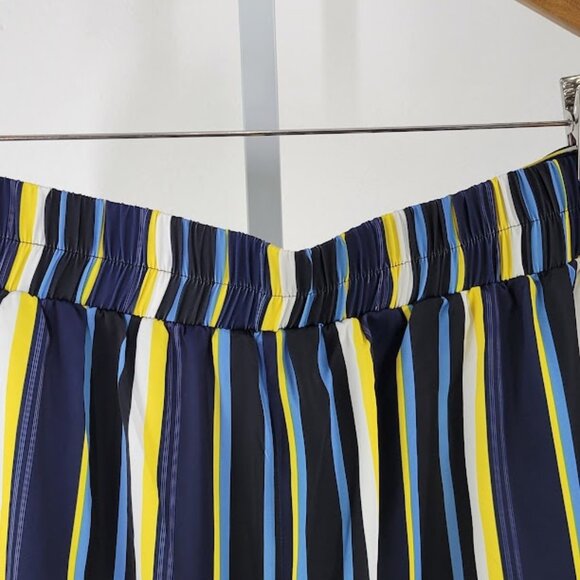 BLOOMINGDALE'S MAREE POUR TOI spring stripe pants Sz 16 NEW - Picture 5 of 8